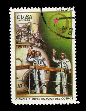 CUBA, shows Ciencia E. investigacion Del Cosmos,  circa 1975