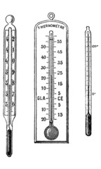 Thermom&egrave;tres