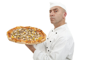 baker of pizza