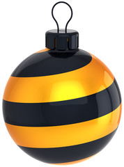 Christmas ball bauble Happy New Year stylish decoration
