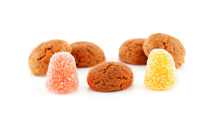 Couple of pepernoten (ginger nuts)