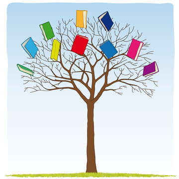 books on the tree