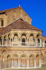 italie, venise : murano, église ss maria donato