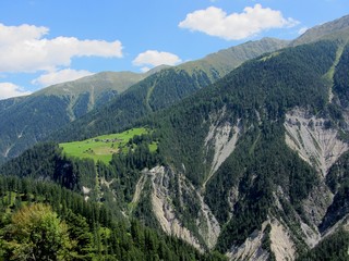 Fototapeta na wymiar alpes suisses