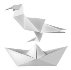 Origami_bird_boat