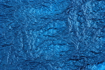 Fototapeta na wymiar Zwęglone niebieski papier, tekstury