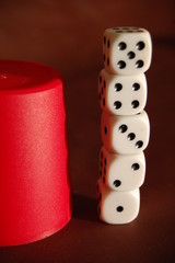 Dice Stacking