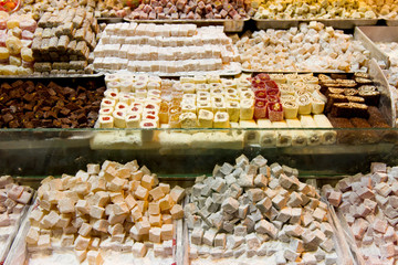 Turkish Delights from Spice Bazaar, Istanbul