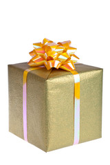 Gift box. Christmas and New Year