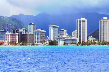 Obraz premium Honolulu Hawaii