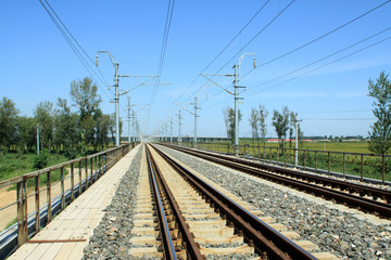 Fototapeta premium railway tracks