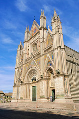 Fototapeta na wymiar Orvieto Dom - Orvieto Katedra 04