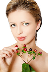 Fototapeta premium beautiful woman