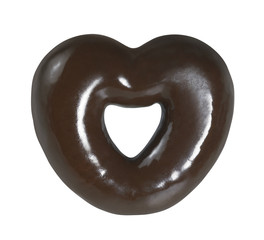 heart shaped gingerbread