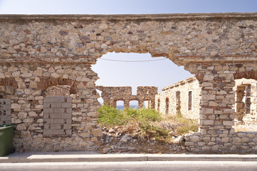 Ruinen in Karlovassi, Samos