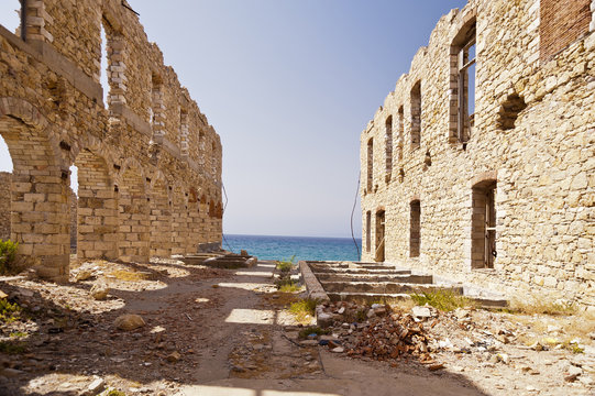 Ruinen in Karlovassi, Samos