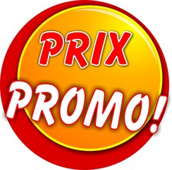 bouton prix promo