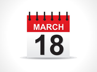 abstract calender icon