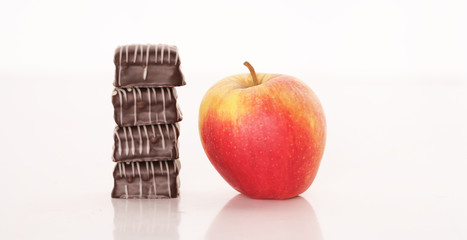 Pralinen mit Apfel