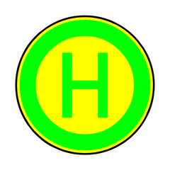 Fototapeta premium Verkehrsschild - 224 Haltestelle