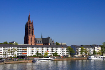 Fototapeta na wymiar Katedra w Frankfurcie - Frankfurt - Niemcy