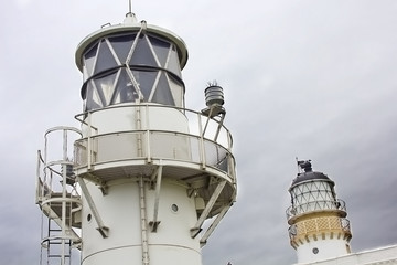 Kinnaird Head Lighthouses - Old and New