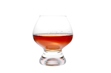 Glass with cognac