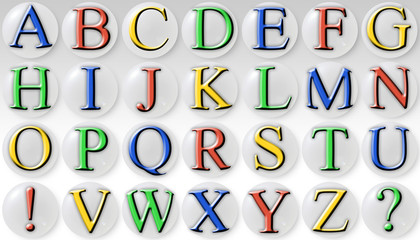 Fototapeta premium ABC