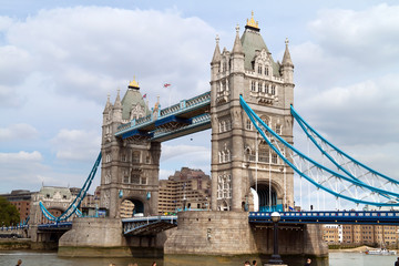 Fototapeta na wymiar England, London, Tower-Bridge
