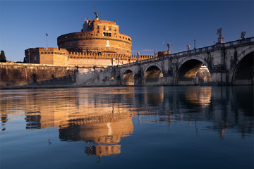 Alba su Castel S. Angelo