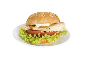 chicken burger