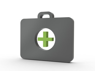 3d Icon Arztkoffer