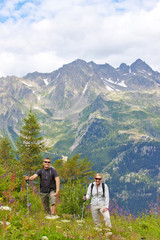 Naklejka premium Alps Chamonix