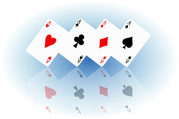 Feeling lucky concept.