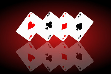 Feeling lucky concept.