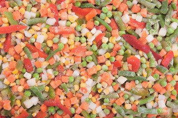 Frozen vegetables