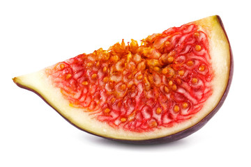 Slice fresh figs