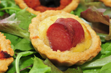 Mini croustade chorizo