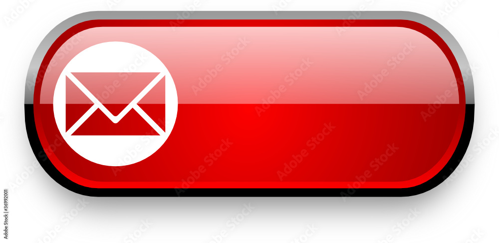 Aufkleber email web button