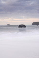 Cornish  seascape from Greenaway Beach.