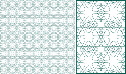 Vector seamless guilloche background