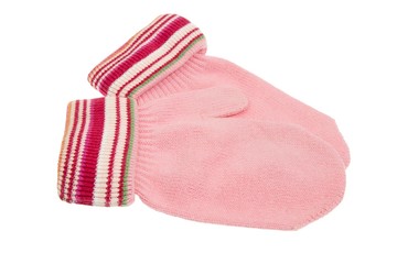 Kinderhandschuhe in Rosa
