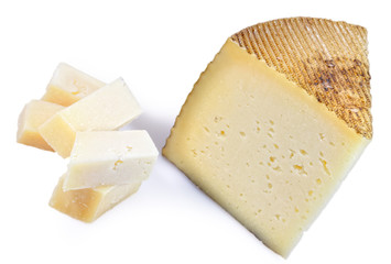 Tapa e queso manchego.