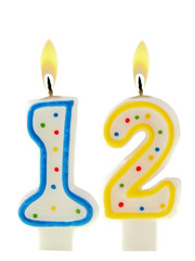 number candles
