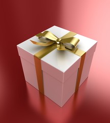Gold Gift Box