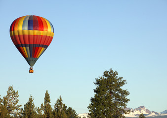 Hot Air Balloon over Bend,OR.