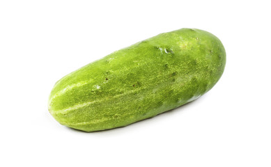 Cucumber isolated on white background