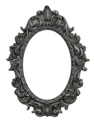 Baroque oval frame