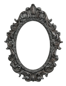 Baroque oval frame