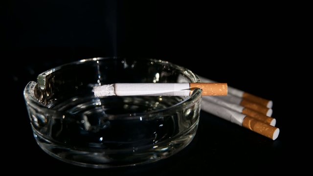 burning Cigarette Timelapse